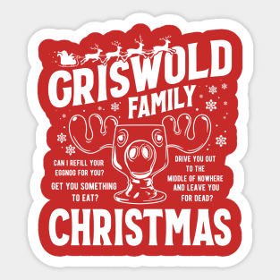 Griswold's Eggnog Sticker